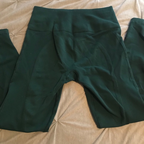 lululemon athletica Pants - Forrest Green Full Length Lululemon Leggings